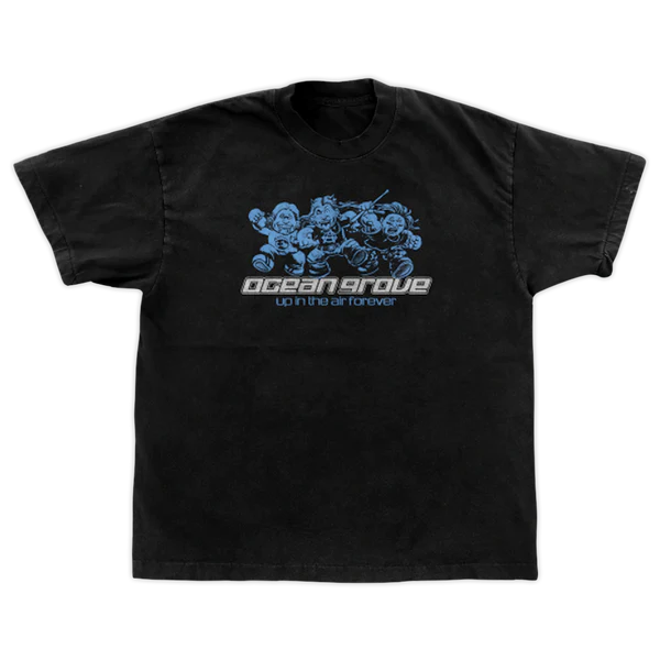 Oddworld Cartoon Tee - Black