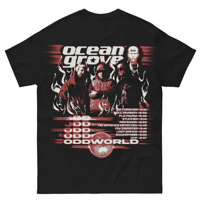 Oddworld Flame Tee - Black