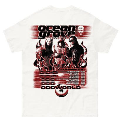 Oddworld Flame Tee - White