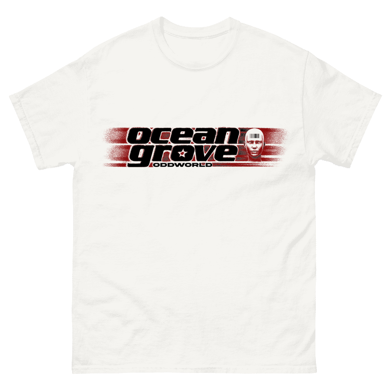 Oddworld Flame Tee - White